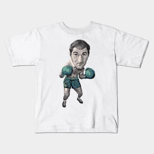 Marciano Boxing Grey Palette Pixel Art Kids T-Shirt